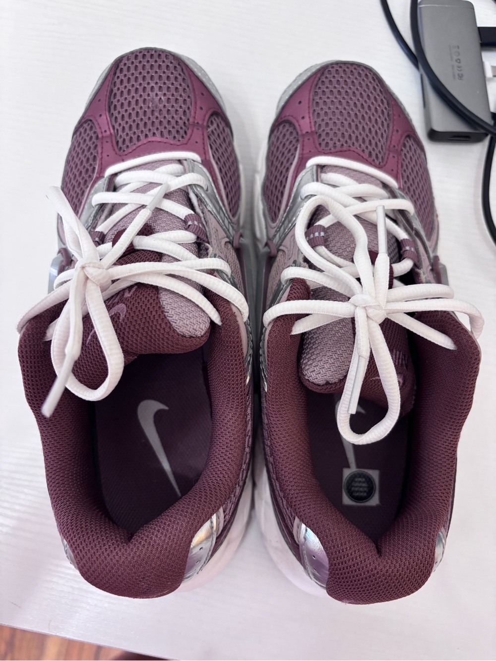 Nike V5 RNR Sneaker - Women’s Athletic Sneakers in Mauve and Taupe - Picture 2 of 7